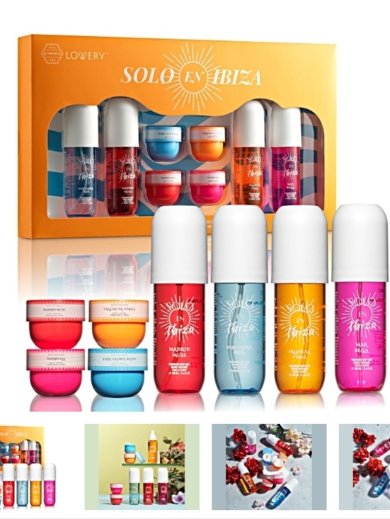 Soloenibiza Accessories - Solo En Ibiza Body Mist/ Body Cream Set